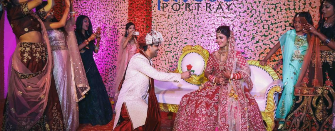 indian wedding couple